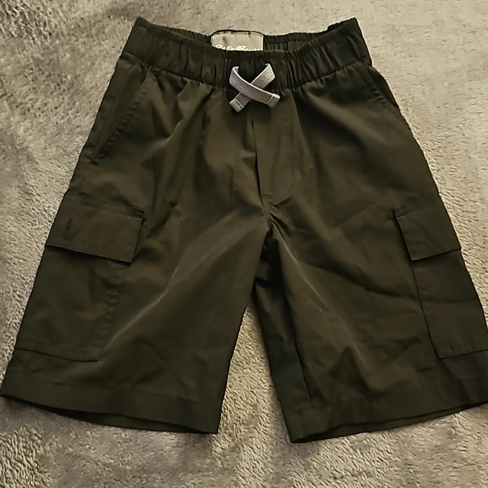 Eddie bauer boy black shorts size 6